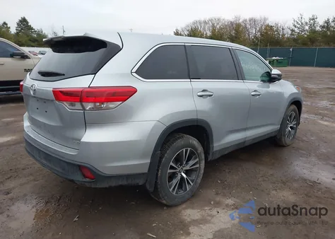 2019 Toyota Highlander Le из США, поврежденный, VIN 5TDBZRFH1KS971072